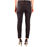 Dsquared² - Sophisticated Wool Slim Tailored Pants with Logo Tape - Black Dsquared²