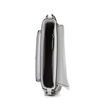 Michael Kors - Polished Leather Structured Shoulder Bag - White Michael Kors