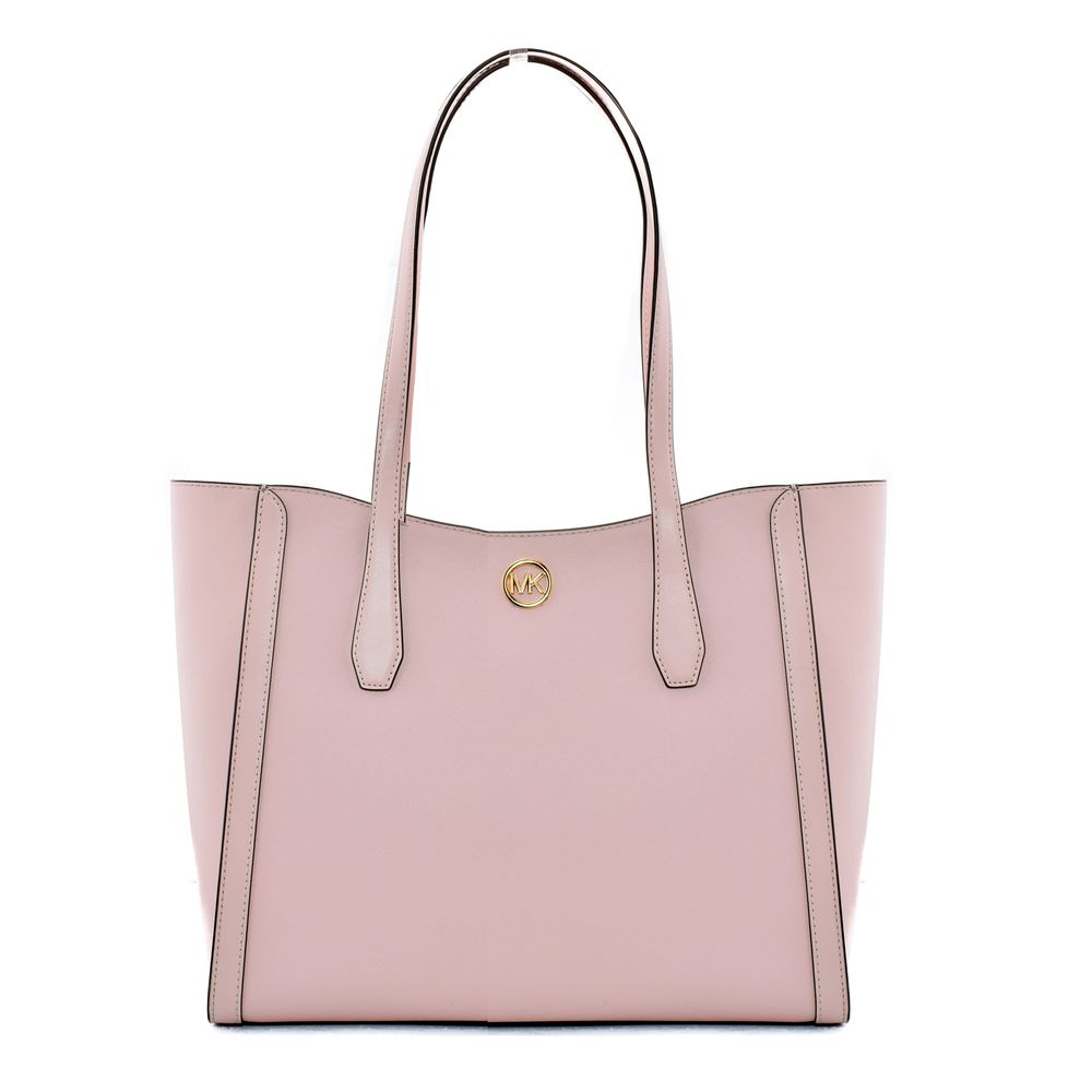Michael Kors - Polished Structured Canvas Tote Bag - Powder Blush Michael Kors