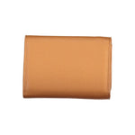Valentino - Polished Textured Compact Flap Wallet - Brown Mario Valentino