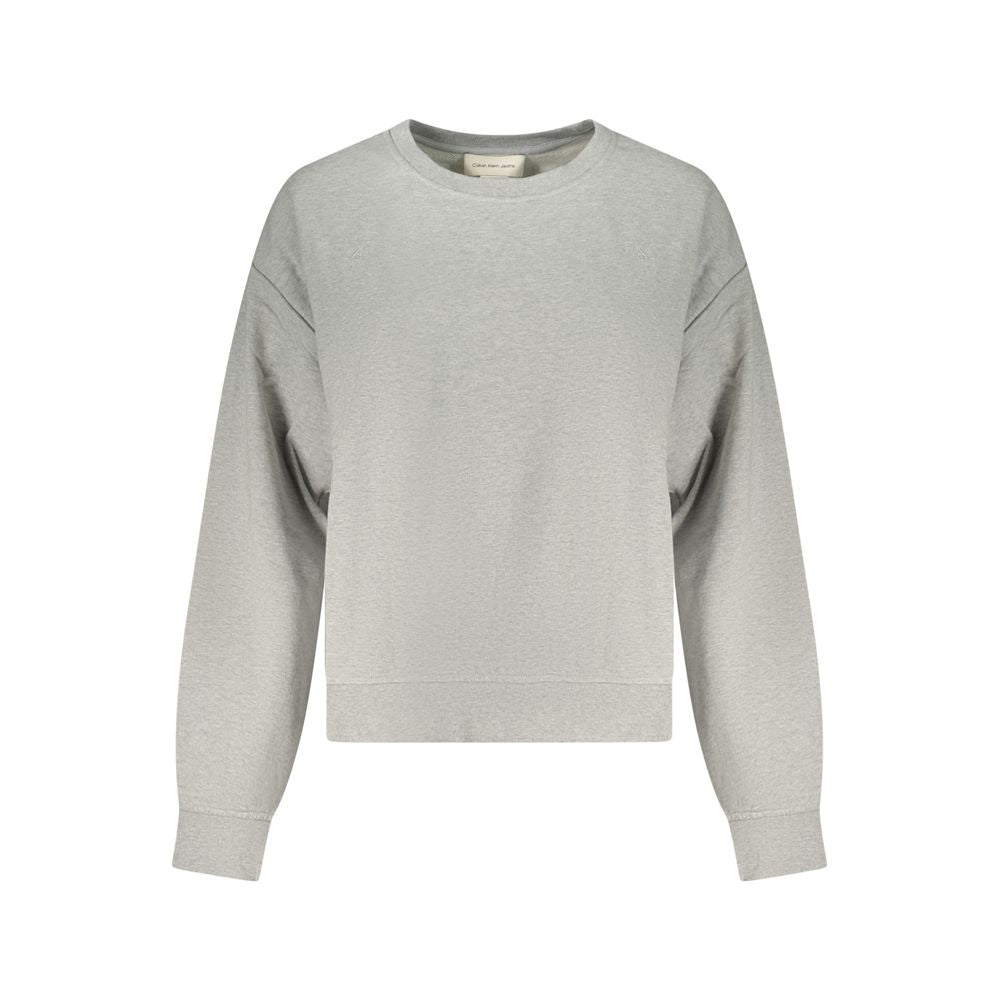 Calvin Klein - Classic Cotton Crew Neck Sweatshirt - Grey Calvin Klein