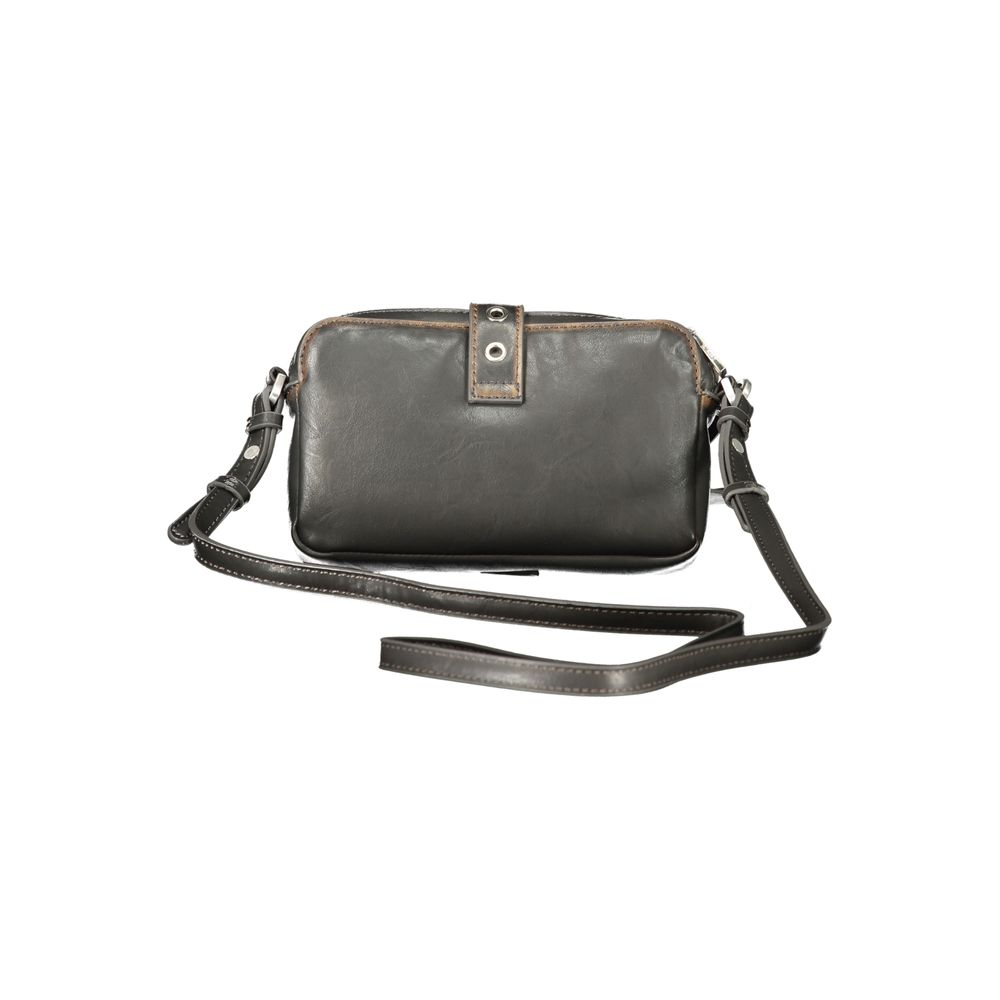 Desigual - Edgy Floral Charm Crossbody Bag - Brown Desigual