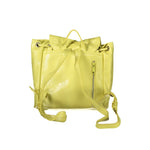 Desigual - Playful Bow Detail Glossy PU Backpack - Yellow Desigual