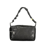 Desigual - Textured Knotted Handle Embossed Shoulder Bag - Black Desigual