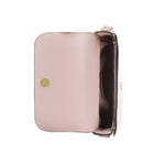 Michael Kors - Chic Pebbled Leather Compact Crossbody Bag - Pink Michael Kors