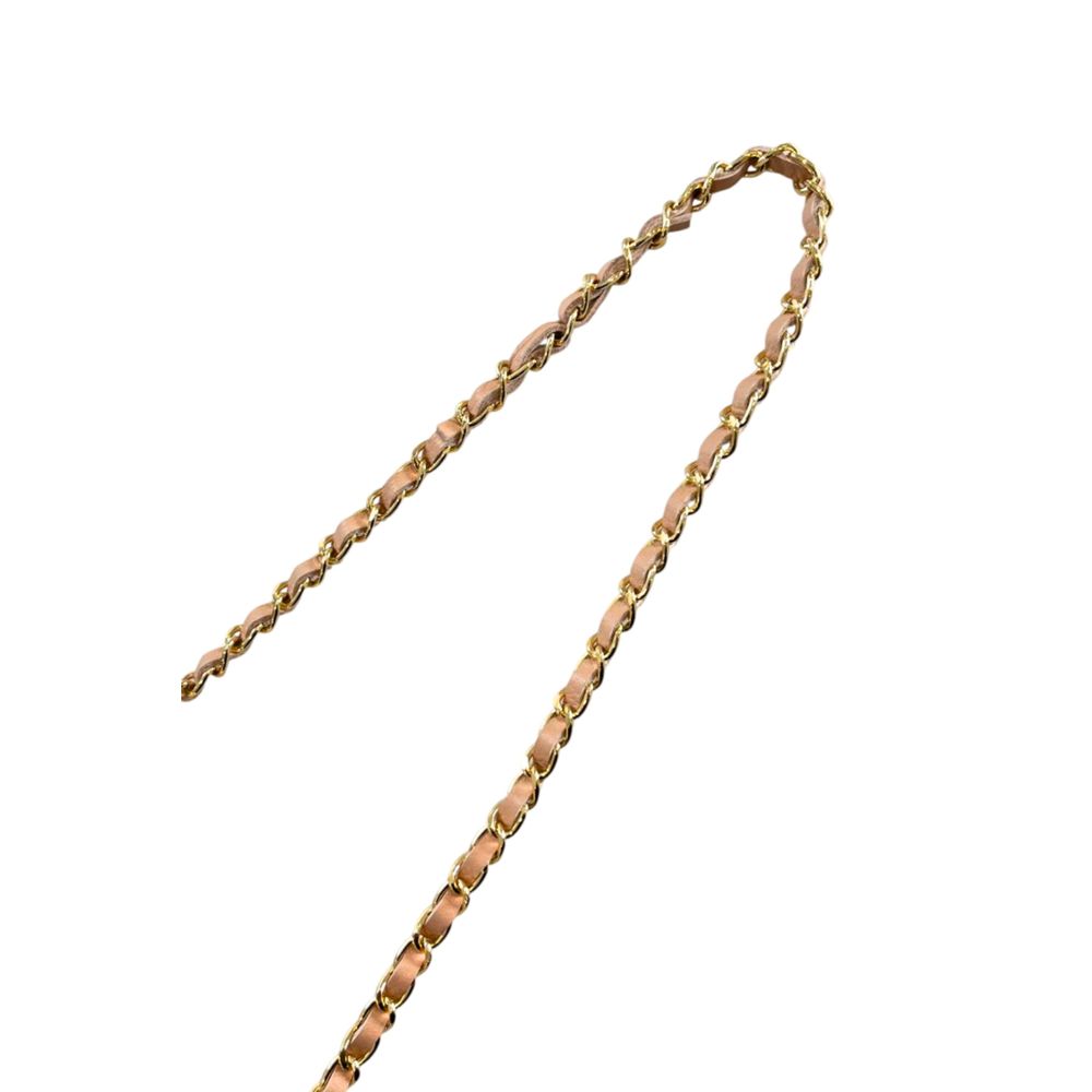 Baldinini Trend - Elegant Quilted Leather Mini Chain Crossbody Bag - Beige Baldinini Trend