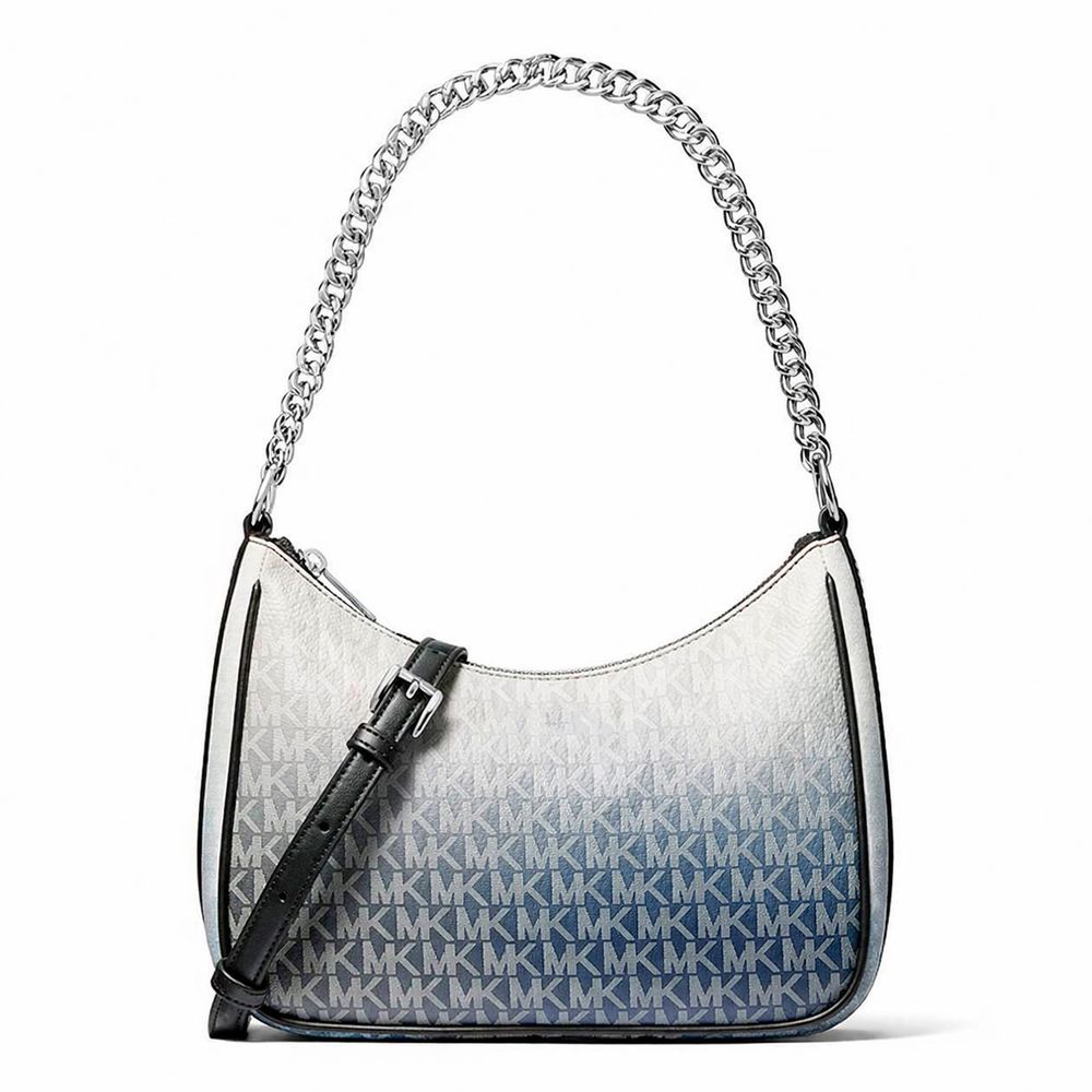 Michael Kors - Chic Gradient Logo Canvas Chain Shoulder Bag - Multicolor Michael Kors