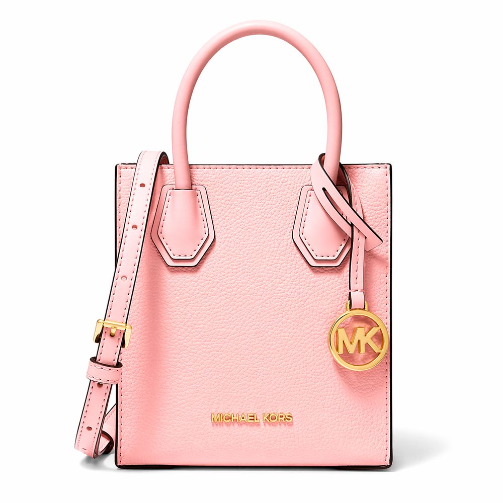 Michael Kors - Polished Structured Mini Tote Bag - Pink Michael Kors