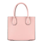 Michael Kors - Chic Structured Textured Tote Bag with Gold Charm - Powder Blush Michael Kors