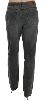 Just Cavalli - Classic Gray Washed Straight Leg Denim Jeans - Gray Washed Just Cavalli