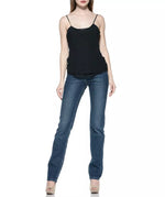 Ungaro Fever - Chic Cotton Blend Regular Fit Straight Leg Jeans - Blue Ungaro Fever