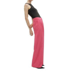 Vero Moda - Elegant Wide Leg Pleated Palazzo Trousers - Pink Vero Moda
