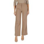 Street One - Elegant Cigarette Cut Tailored Trousers - Beige Street One