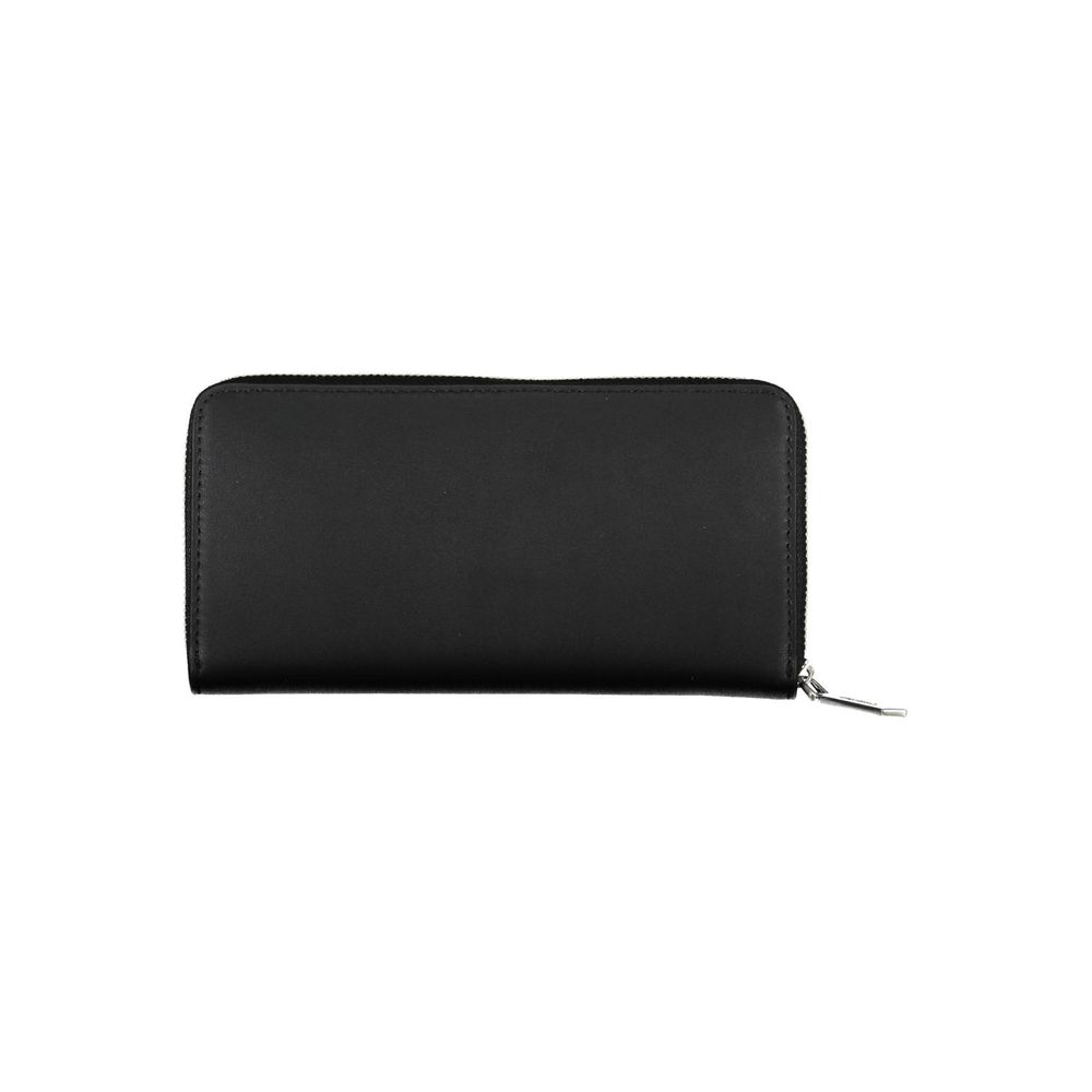 Calvin Klein - Sleek Polyethylene Zip Wallet - Black Calvin Klein