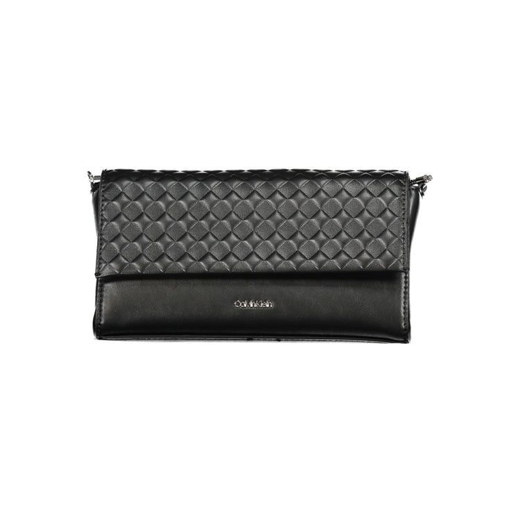 Calvin Klein - Sophisticated Quilted Flap Chain Shoulder Bag - Black Calvin Klein