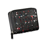 Desigual - Elegant Zip Wallet with Contrasting Accents - Black Desigual