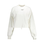 Calvin Klein - Minimalist Cropped Cotton Sweatshirt - White Calvin Klein