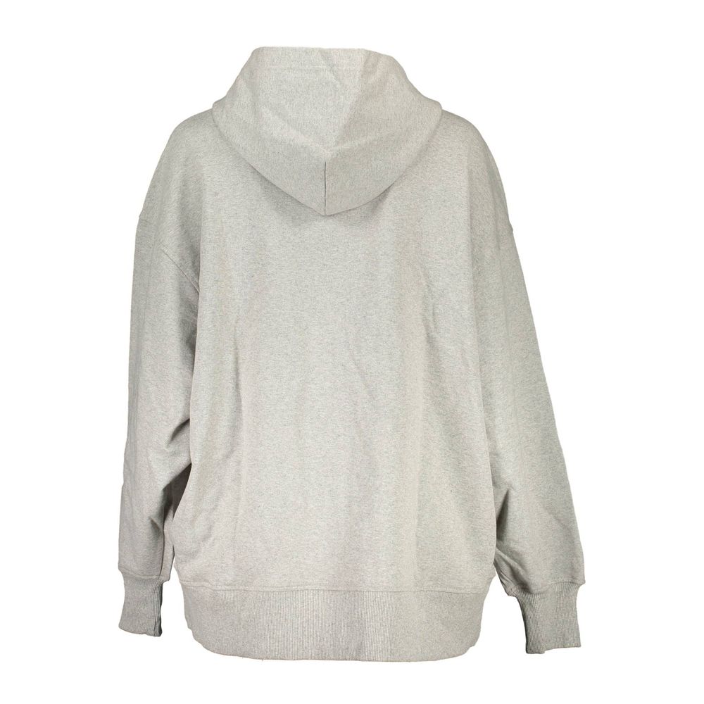 Calvin Klein - Relaxed Cotton Zip-Up Hoodie - Grey Calvin Klein