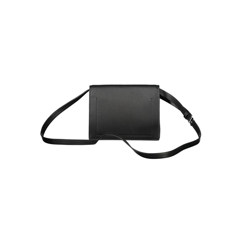 Calvin Klein - Structured Textured Crossbody Bag with Removable Strap - Black Calvin Klein
