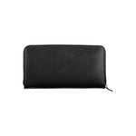 Calvin Klein - Sleek Textured Zip-Around Wallet with RFID Protection - Black Calvin Klein