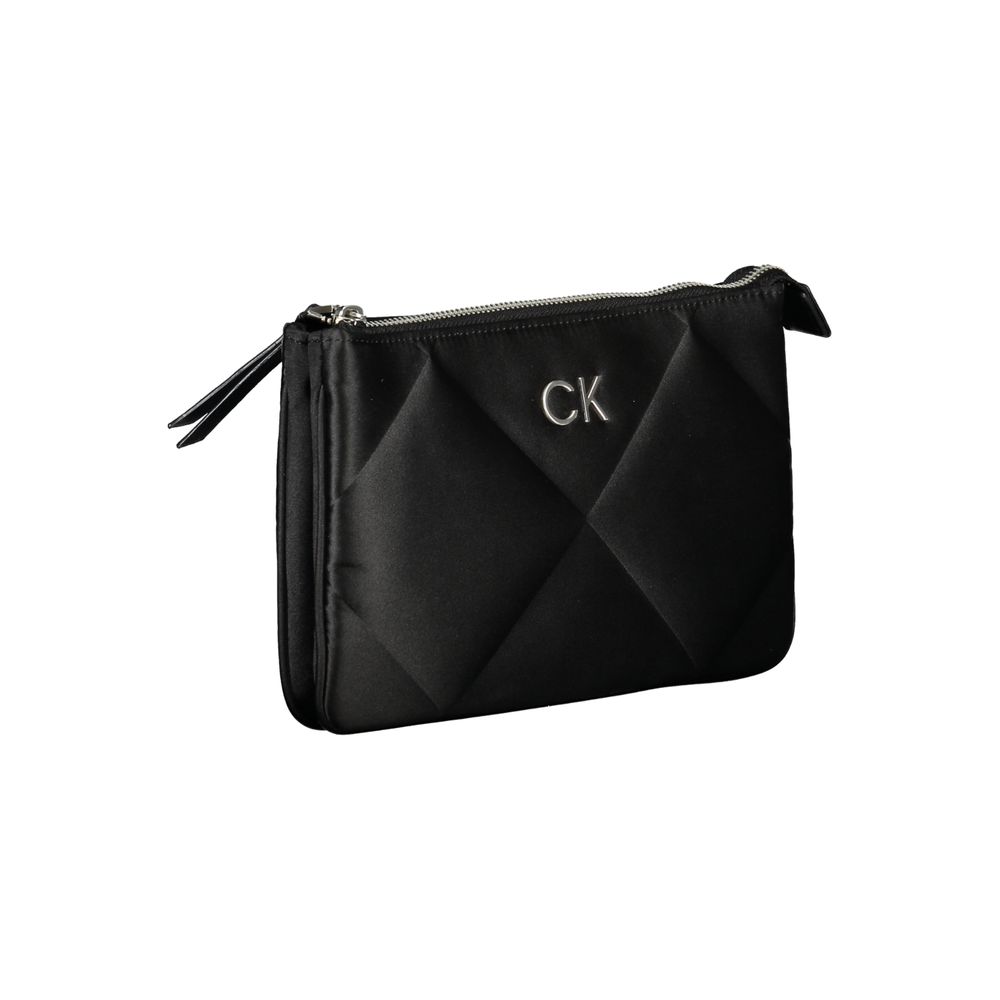 Calvin Klein - Sleek Quilted Adjustable Shoulder Bag - Black Calvin Klein