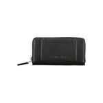 Calvin Klein - Sleek Recycled Polyester Zip Wallet - Black Calvin Klein
