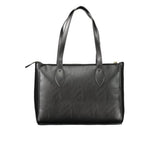 Valentino - Structured Polyethylene Shoulder Bag - Black Mario Valentino