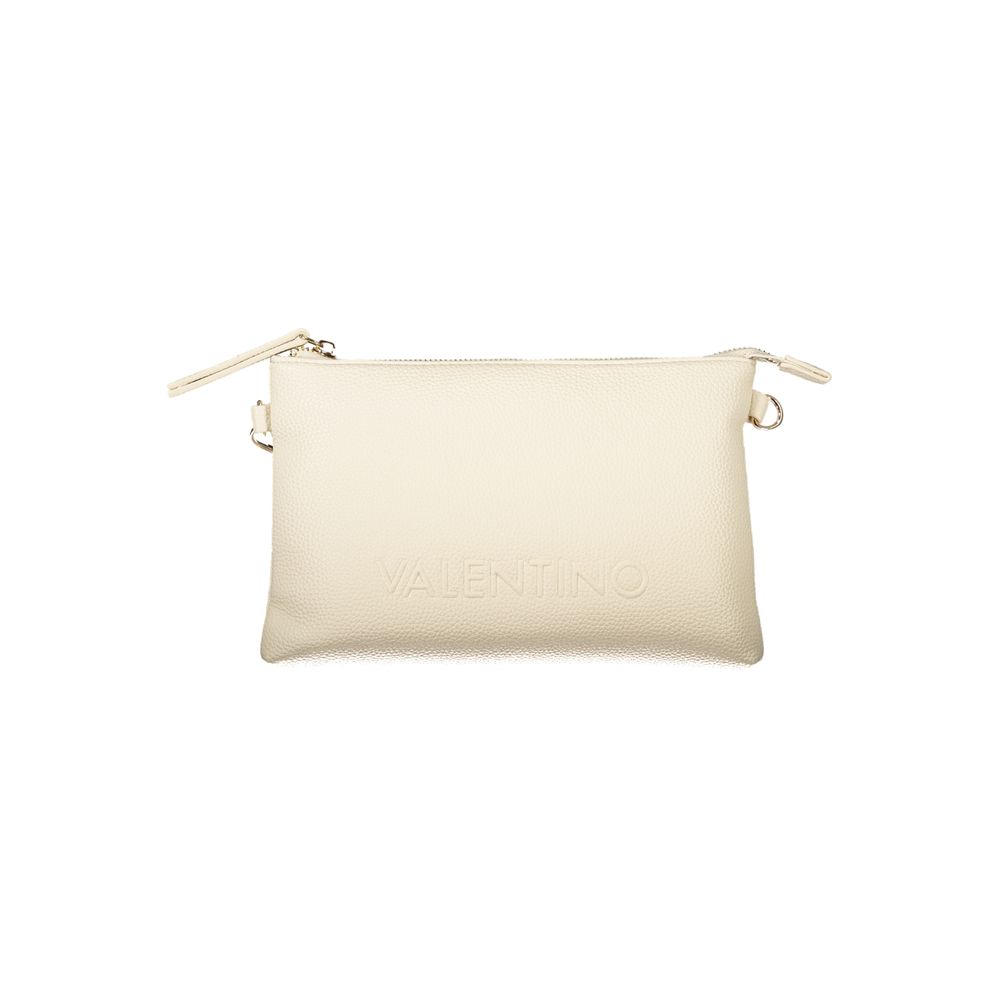Valentino - Textured Polyethylene Crossbody Clutch - Beige Mario Valentino