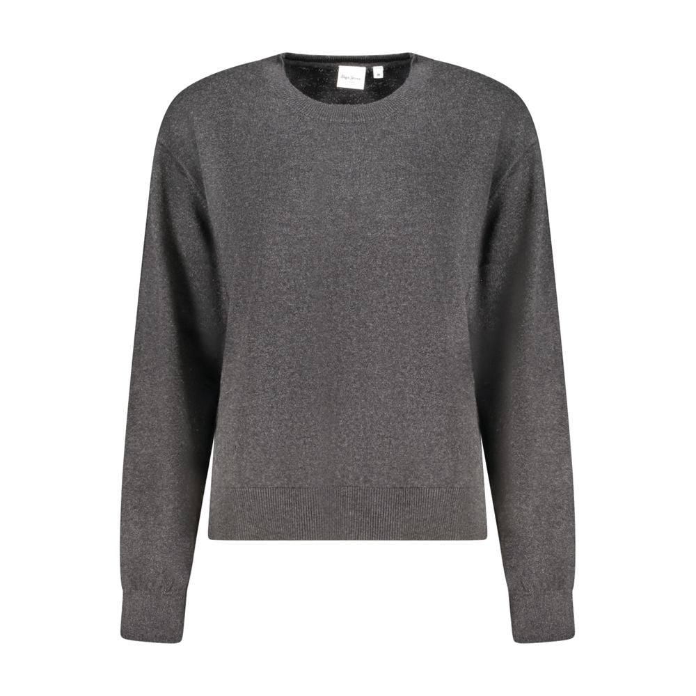 Pepe Jeans - Soft Cotton Wool Cashmere Crew Neck Sweater - Black Pepe Jeans