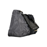 Laura Biagiotti - Lorde Textured Shoulder Bag with Adjustable Strap - Black Laura Biagiotti
