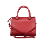 Laura Biagiotti - Bold Studded Structured PVC Handbag - Red Laura Biagiotti