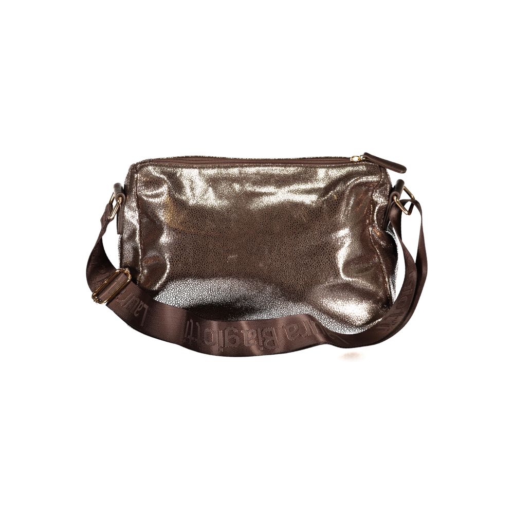 Laura Biagiotti - Tapiro Metallic Adjustable Shoulder Bag - Bronze Laura Biagiotti