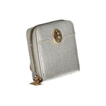 Laura Biagiotti - Sleek Textured Zip-Around Wallet - Grey Laura Biagiotti