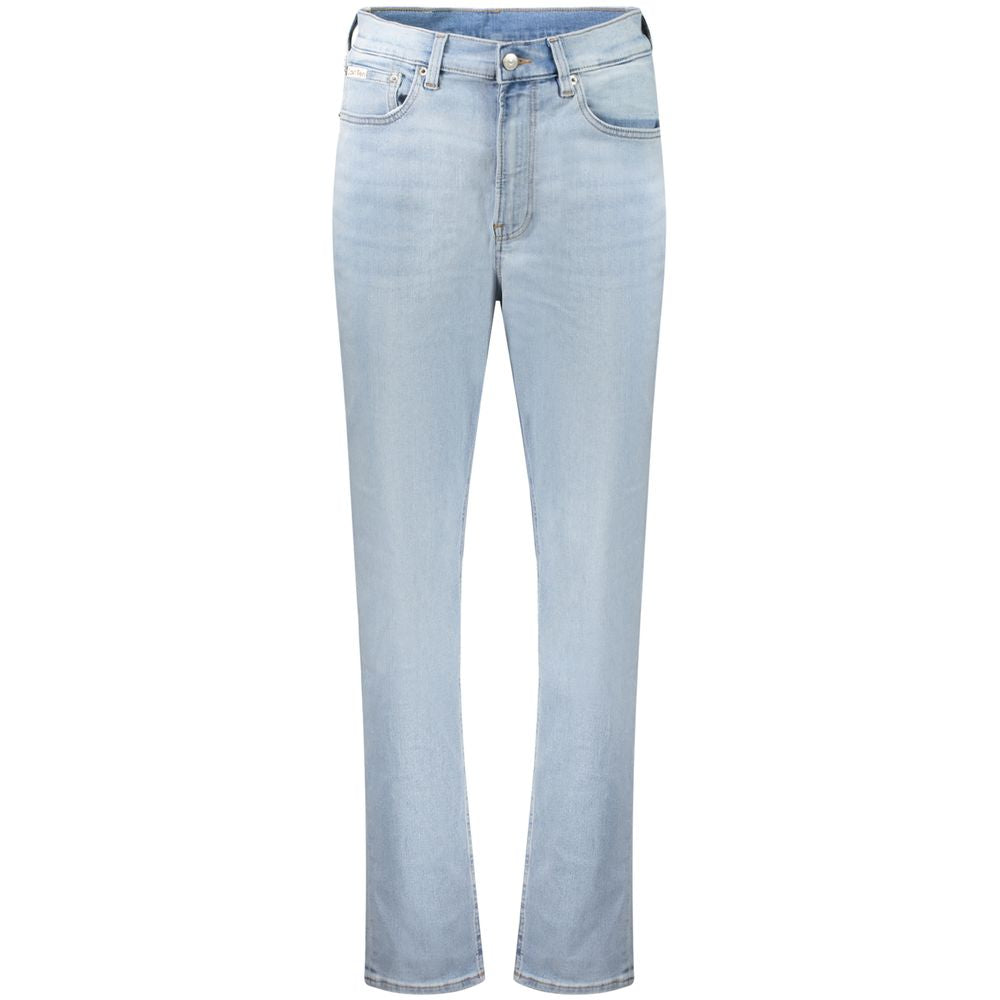 Calvin Klein - Classic Straight Leg Mid-Rise Jeans - Light Blue Calvin Klein