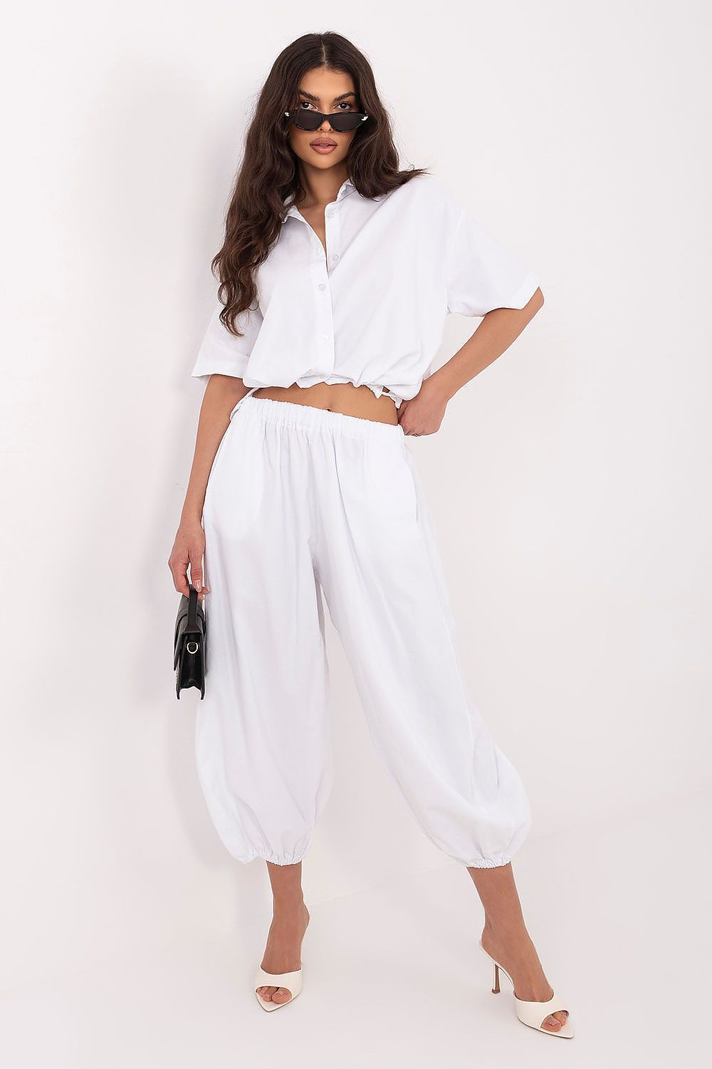 fløjlsbukser model 226234 Italy Moda 