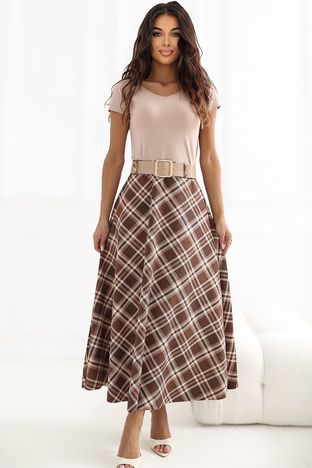  Lang nederdel model 226474 Italy Moda 