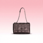 Calvin Klein - Sleek Quilted Chain Handle Shoulder Bag - Black Calvin Klein
