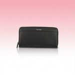 Calvin Klein - Elegant RFID Secure Zip Wallet - Black Calvin Klein