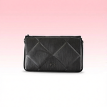 Calvin Klein - Sleek Quilted Recycled Polyester Shoulder Bag - Black Calvin Klein