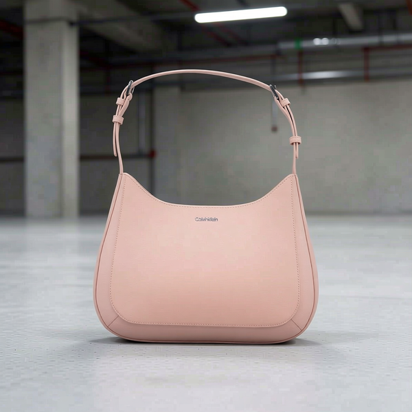 Calvin Klein - Sleek Recycled Polyester Adjustable Shoulder Bag - Pink Calvin Klein