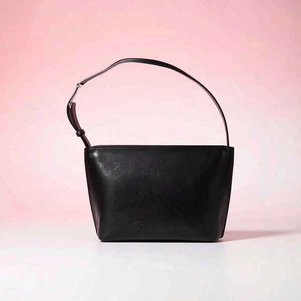 Calvin Klein - Sleek Minimalist Shoulder Bag - Black Calvin Klein
